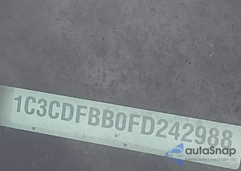 2015 Dodge Dart Sxt from USA, damaged, VIN 1C3CDFBB0FD242988